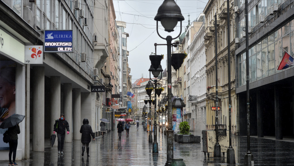 Danas oblačno sa kišom i pljuskovima, najviša temperatura do 30 stepeni