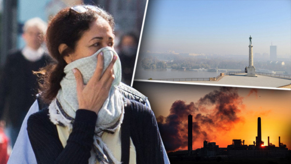 Upozoravajući podaci: Beograd opet na listi gradova sa najzagađenijim vazduhom, a sezona tek počinje