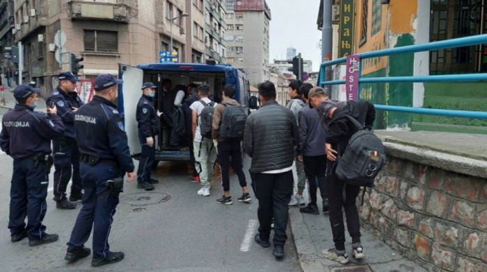 Akcija policije u Beogradu: Na opštinama Savski venac i Stari grad pronađeno više od 90 migranta
