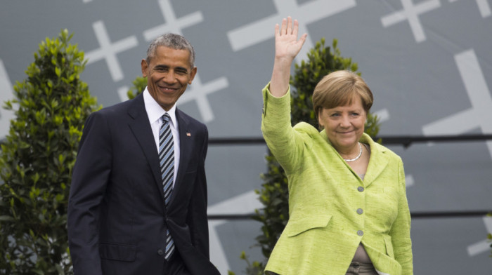 "Danke schoen Angela": Obama odao počast odlazećoj nemačkoj kancelarki