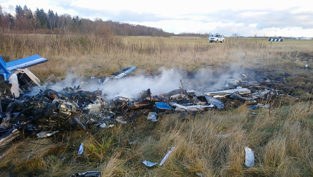 Srušio se mali avion u moskovskoj oblasti, dve osobe poginule