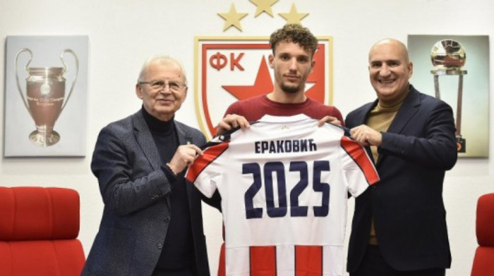 Eraković u Zvezdi do 2025. godine: Hvala klubu na ukazanom poverenju