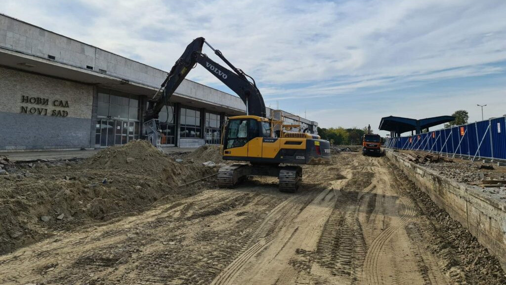 Radovi na brzoj bruzi - počela rekonstrukcija železničke stanice u Novom Sadu