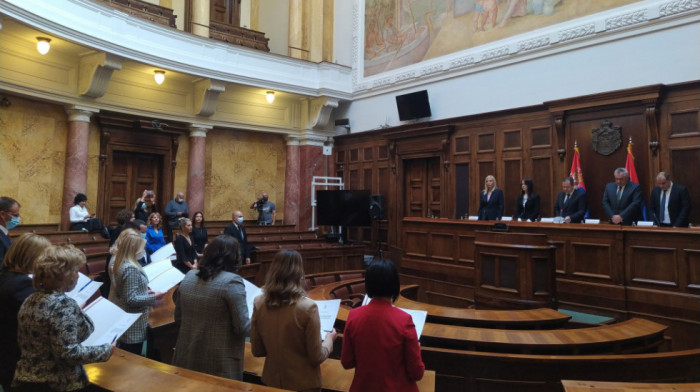 Sudije položile zakletvu pred predsednikom Skupštine