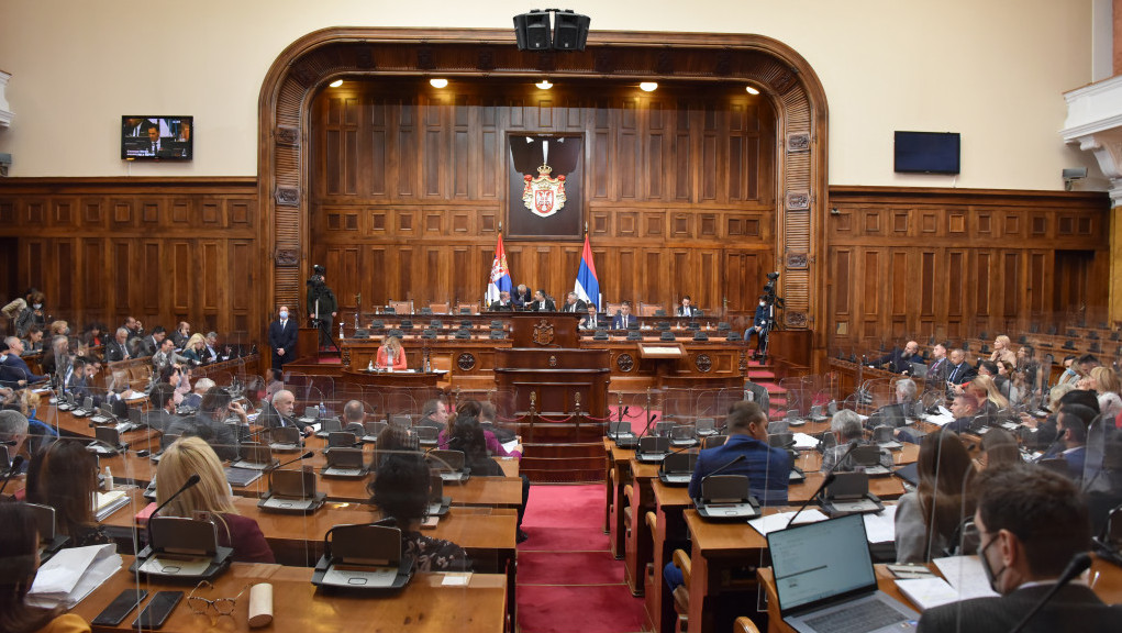 Skupština Srbije po hitnom postupku usvojila rebalans budžeta za 2021. godinu