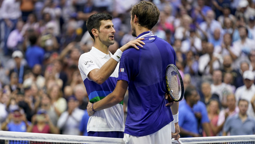 Đoković izgubio prvo mesto na ATP listi posle dve godine: Medvedev je novi broj jedan