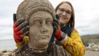Otkrivene rimske skulpture na trasi brze železnice u Britaniji