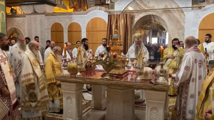 Liturgija povodom godišnjice smrti mitropolita Amfilohija