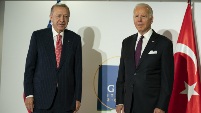 Erdogan: Bajden nije postavljao nikakve uslove za prodaju borbenih aviona F16 Turskoj