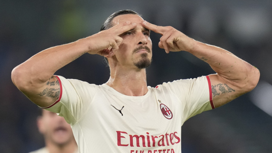 Milan pobedio Romu u Rimu: Ibrahimović 400. ligaškim golom "častio" Murinja