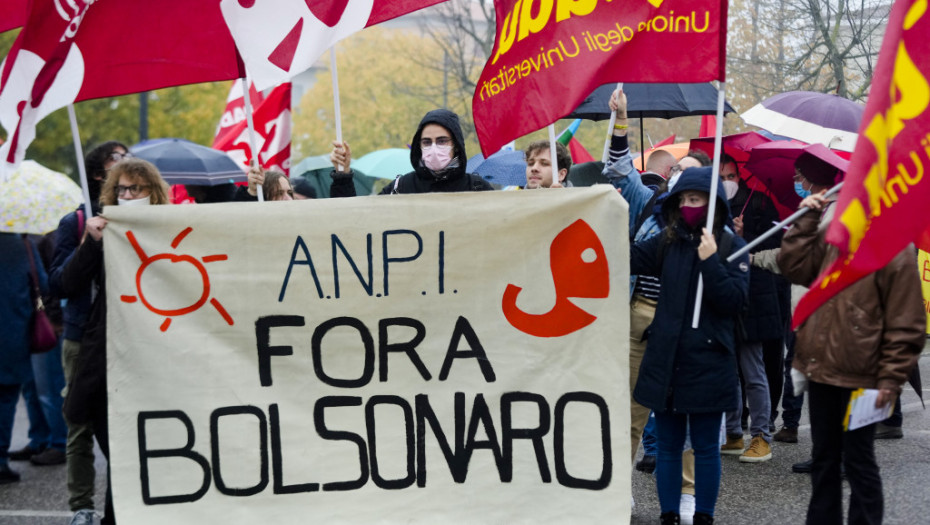 Bolsonaro došao u italijanski gradić da primi zvanje počasnog građanina, meštani protestovali