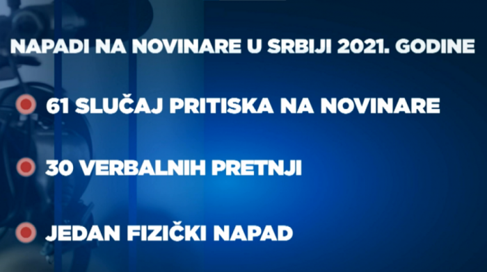 Napadi na novinare: Struka u Srbiji upozorava na pritiske i pretnje, kao i na nerešene slučajeve ubijenih kolega