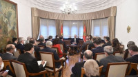 Krivokapić sa ambasadorima u Beogradu: "Crna Gora ima tri reformska programa za 2022. godinu"