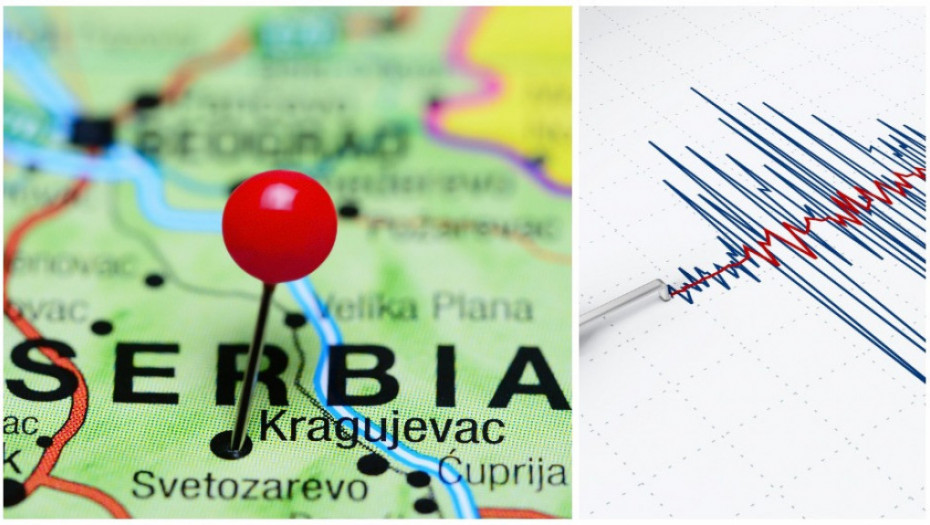 Novi zemljotres jačine 2,2 Rihtera pogodio jutros Kragujevac