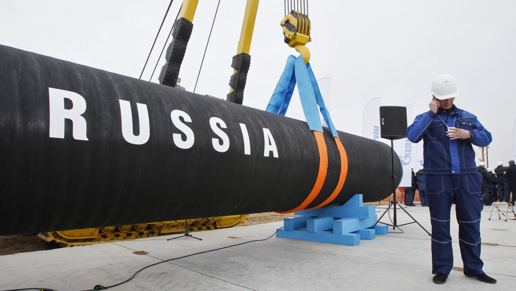 Vest iz Rusije spustila cenu gasa u Evropi ispod 900 dolara