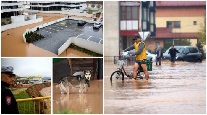 Nevreme i obilne kiše donele poplave Sarajevu i okolini, preti opasnost od odrona i rušenja mostova