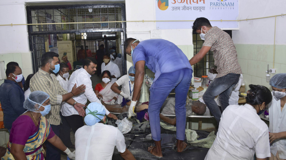 Požar u bolnici u Indiji odneo živote najmanje 11 ljudi