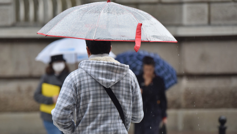 Danas oblačno vreme: Mestimično kiša, na planinama sneg