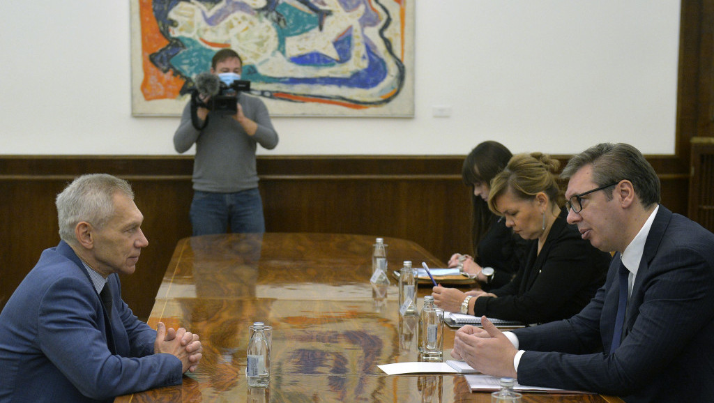 Vučić sa Harčenkom o poseti Moskvi i razgovoru s Putinom