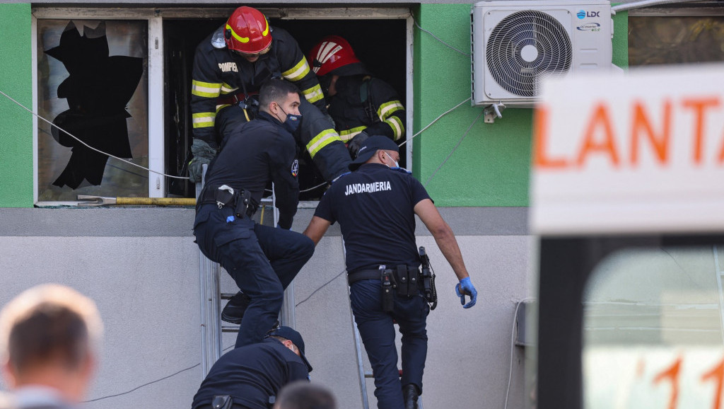 Požar u kovid bolnici u Rumuniji: Dva pacijenta poginula, medicinska sestra povređena