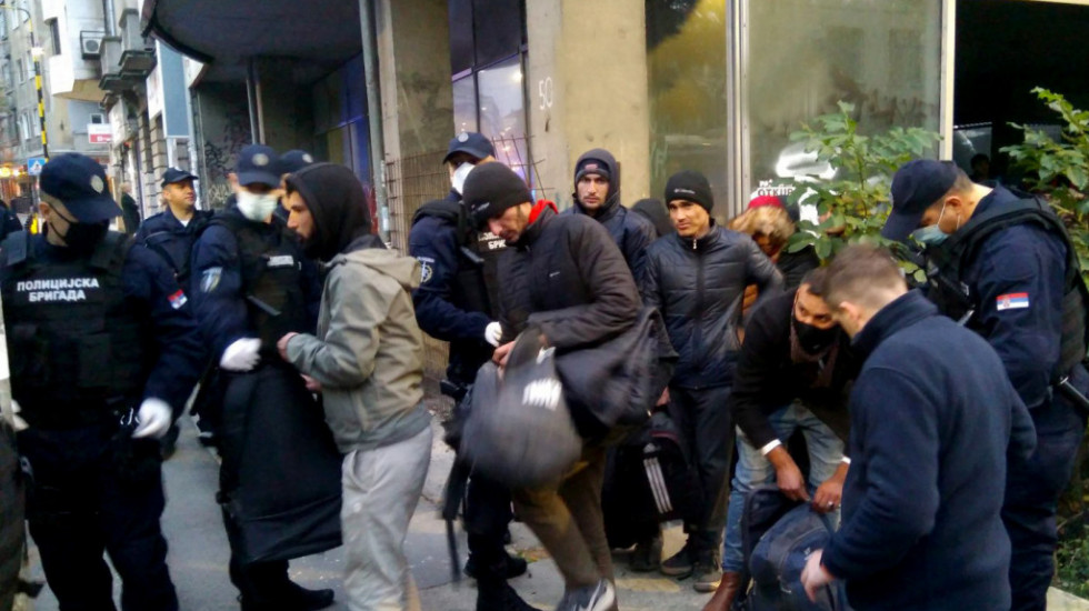 U Beogradu uhapšena 82 ilegalna migranta