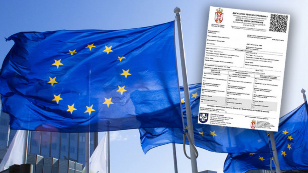 EU priznala kovid sertifikate Srbije: Šta se menja od sutra kada odluka stupi na snagu