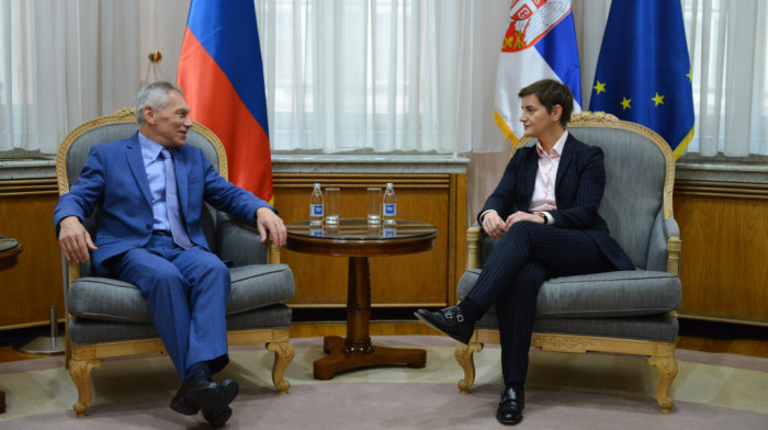 Brnabić i Bocan-Harčenko o odnosima, partnerstvu i saradnji Srbije i Rusije