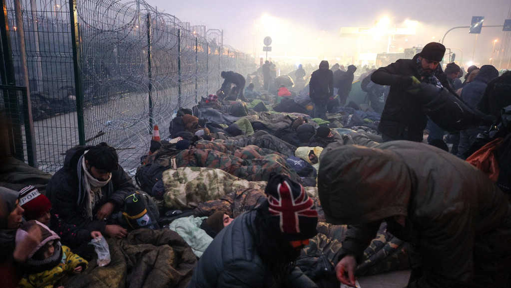 Granična straža Poljske: Migranti pokušali nasilno da uđu, napad se dogodio pod nadzorom beloruskih snaga bezbednosti