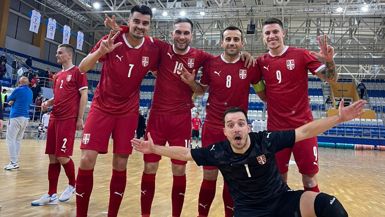 Golman futsalera Srbije junak dana: Momčilović nije dao gol samo Belorusiji