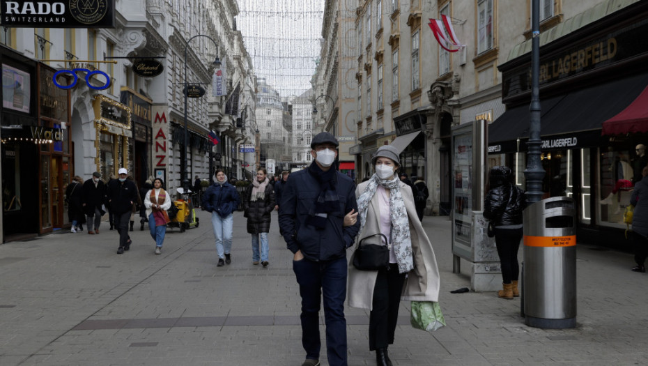 Šoping pred zaključavanje u Austriji: Trgovine beleže povećan obrt od 15 odsto