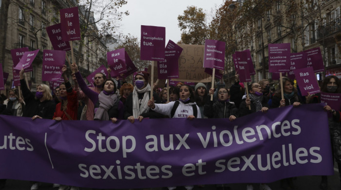 Širom Francuske marševi protiv nasilja nad ženama