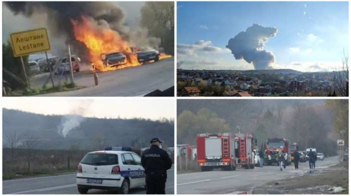 TRAGEDIJA U LEŠTANIMA Dvoje radnika poginulo u seriji eksplozija u fabrici raketa i raketnog goriva, 16 povređenih