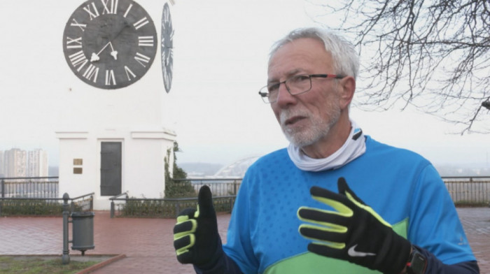 Prvi maraton istrčao u svom dvorištu: 42 kilometra nisu izazov za 70-godišnjeg Novosađanina