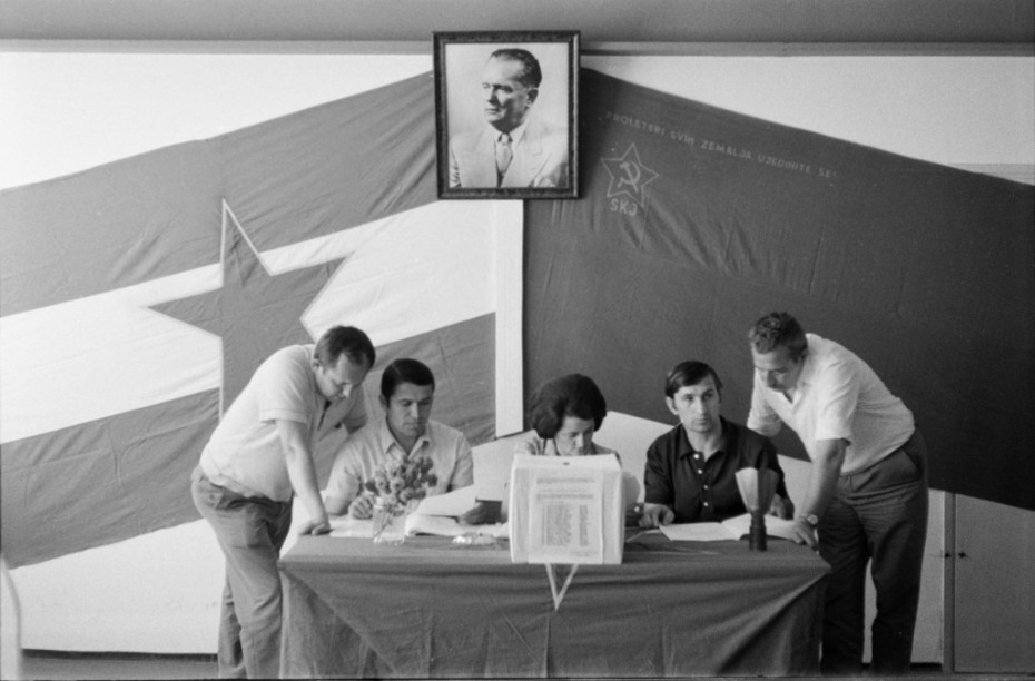 Glasanje za članove Radničkog saveta, Niš, 15. maj 1973.