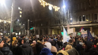 Protestna šetnja protiv Zakona o referendumu i Zakona o eksproprijaciji od Predsedništva do Vlade Srbije