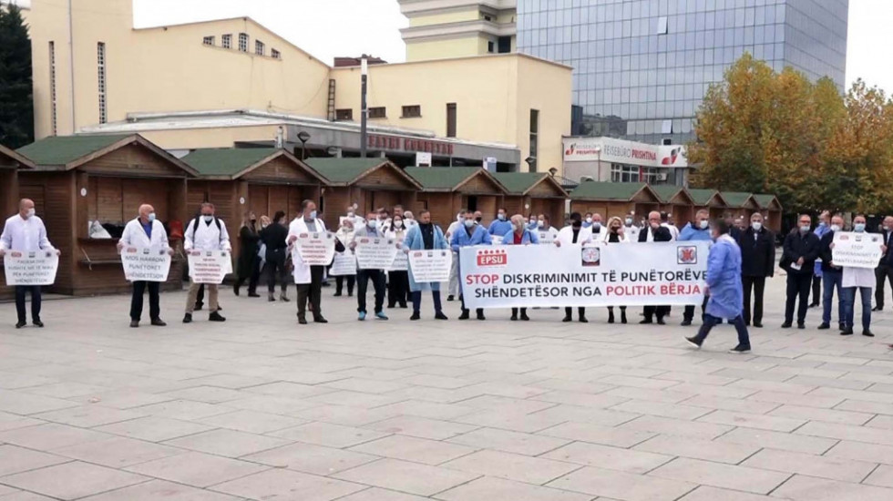 Zdravstveni radnici na Kosovu danas u generalnom štrajku