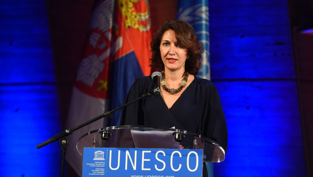 Ambasadorka u Unesko: Predsedavanje prilika da se glas Srbije jače čuje, jasno da Priština nema podršku