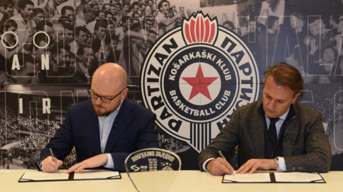 NIS i KK Partizan nastavili saradnju: Produžen ugovor o sponzorstvu