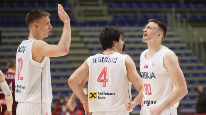 Predstavljen novi dres košarkaša Srbije za 2023. godinu