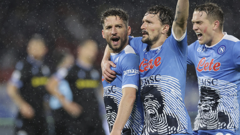 Napoli ubedljiv protiv Lacija: Mertens dva puta tresao mrežu Rimljana