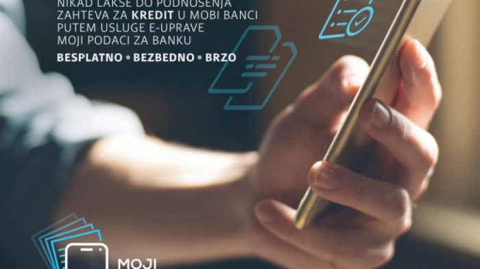 100 hiljada potpuno online kredita u Mobi Banci