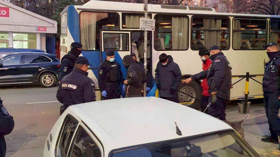 U Beogradu pronađeno 85 ilegalnih migranata, policija ih izmestila u prihvatni centar