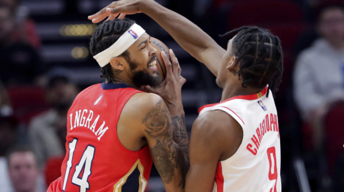 Brendon Ingram postigao 40 poena, ali Nju Orleans nije mogao protiv zahuktalog Hjustona