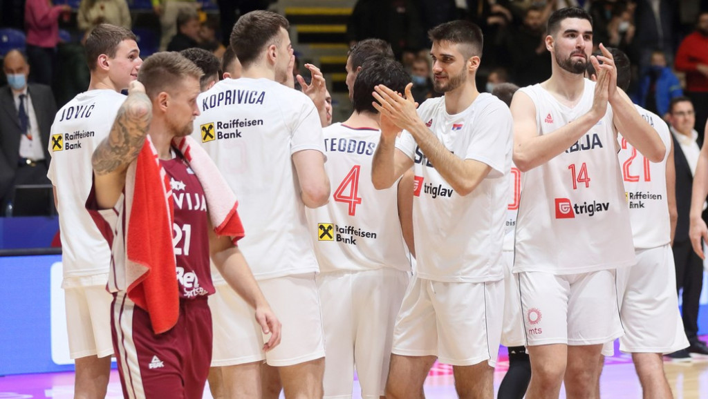 Košarkaška reprezentacija Srbije šesta na FIBA listi