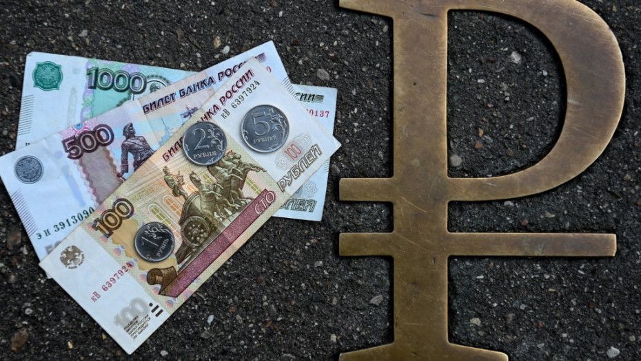 Moskovska berza: Novi rekordni pad ruske rublje u odnosu na evro i dolar