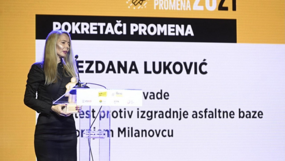 Dodeljene nagrade za pokretače promena za 2021. godinu