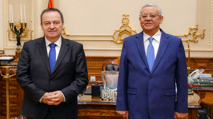 Dačić u poseti Egiptu, sutra sa predsednikom Sisijem