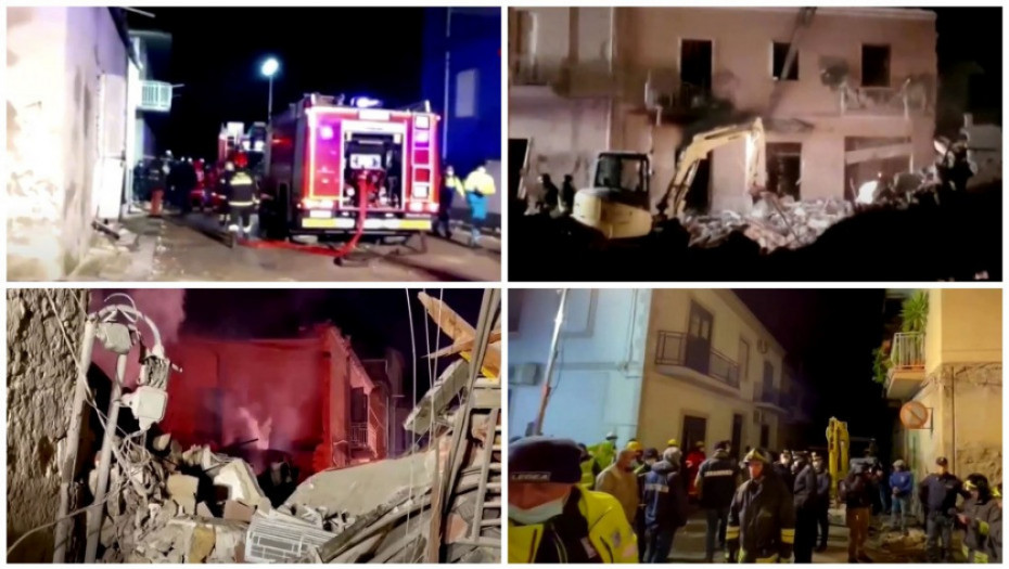 Tragedija u Italiji: U eksploziji gasa urušila se zgrada na Siciliji - tri osobe poginule, traga se za 6 ljudi