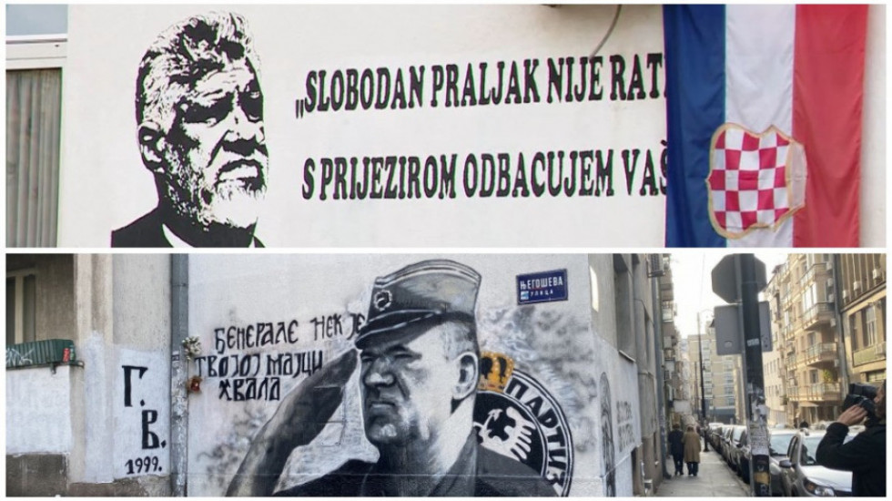 Balkan "zatrovan" muralima: Delovanje nacionalista po sistemu spojenih sudova u atmosferi nezavršenog rata