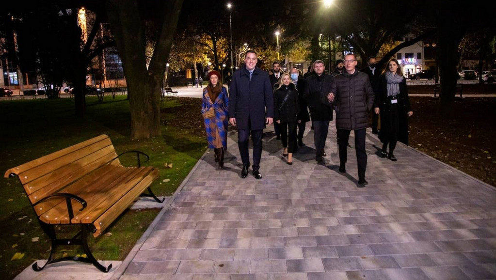 Otvoren rekonstruisani Njegošev park u Podgorici